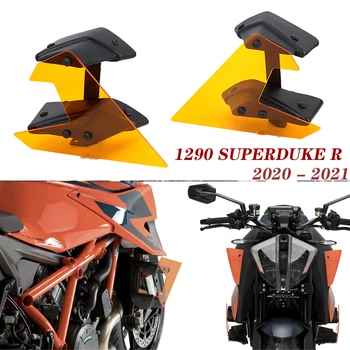 2020 2021 NAUJAS Motociklo Pusėje Downforce Plika Spoileriai Fiksuotojo Winglet Lauktuvės Sparno Verstuvai, Už 1290 Superduke SUPERDUKE R