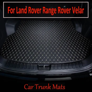 Automobilio bagažo skyriaus kilimėlis Land Rover Range Rover Velar 2017 2018 2019 2020 Linijinių Krovinių kiliminė danga, Vidaus Dalys, Priedai Dangtis