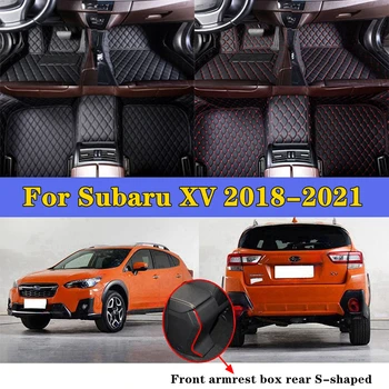 Automobilių Pėdų Pagalvėlės Tinka Subaru XV 2018-2021 Automobilio Interjero Priedai Apsauginis Padas Custom Auto Grindų Kilimėliai, Automobilių Kilimų Dangtis