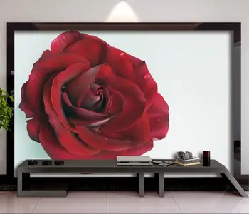Beibehang Pasirinktinį fono paveikslėlį nuotrauka meilužis rožių vandens rutuliukų TV foną, sienos, namų dekoro gyvenimo kambario, miegamasis freskomis 3d tapetai