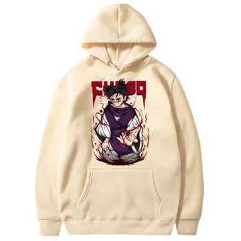 Choso Anime Hoodie Anime Merch Džiudžiutsu Kaisen Anime Spausdinti Palaidinukė Unisex Puloveris Viršūnes Streetwear