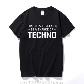Detroit techno šūkis spausdinti vyrai t-shirt prognozė klubo šokių muzikos festivalis viršūnes tees homme Medvilnės trumpomis rankovėmis marškinėliai