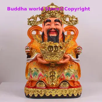 Didmeninė Buda Dievo statula NAMŲ PARDUOTUVĖ Aukuro Atnešti pinigų, sėkmės, Dievo turtų Pasamdyti turto CAI SHEN JŪS Mammon budos statula