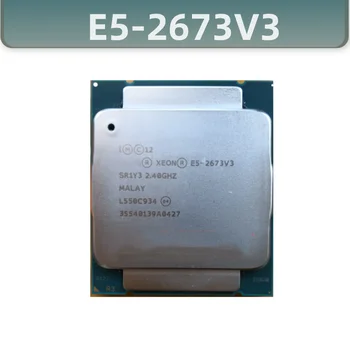E5 2673 V3 Procesorius 2.4 GHz 12 Šerdys 30M LGA 2011-3 E5 2673V3 cpu