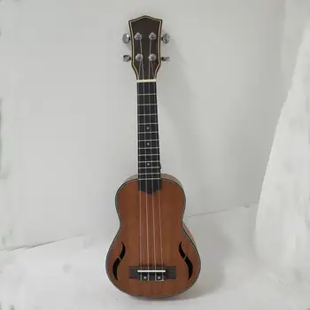 Havajų Keturių Styginių Mažas Gitara Nailono Eilutę Uždarytas Rankenėlę Ukulėle su Unikaliu Pusėje Garso Skylė Raudonmedžio Muzikos Instrumentai