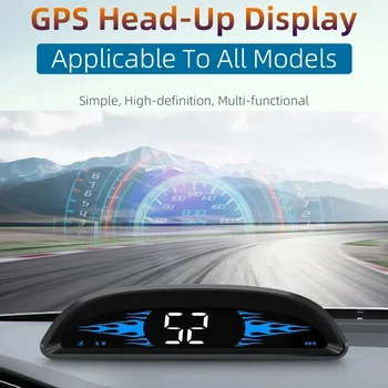 Hud Automobilių Reikmenys Naujovė GPS Spidometras Head up Display Auto Originalas Skaityti Duomenis Nuovargį Vairavimo Įspėjamasis Įtaisas Automobilio Aksesuaras