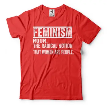 Juokinga Feminizmas T-shirt Humoro Tee Feminizmo judėjimas tee Dovana Tee Marškinėliai
