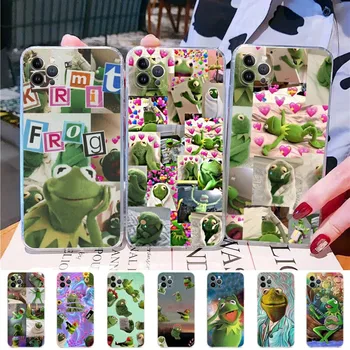 Juokinga K-kermit the Frog Drive, Telefono dėklas Skirtas iPhone 14 13 12 Mini Pro 11 XS Max X XR SE 6 7 8 Plius Minkštas Silikoninis Dangtelis