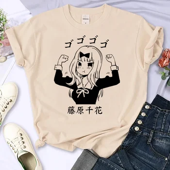 Kaguya Sama Meilė Yra Karas, t-marškinėliai moterims streetwear harajuku marškinėlius girl anime y2k drabužiai