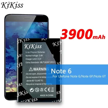 KiKiss Baterija Note6 (3277) 3900mAh Už Ulefone 6 Pastaba 6T 6P/Pastaba 6P/Pastaba 6T Note6P Note6T Repalcement Bateria