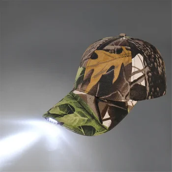 LED Žibintai Skrybėlę Bžūp Baterija Galvos Žibintuvėlis Beisbolo kepuraitę Pėsčiųjų Bžūp Galvos Priekinių žibintų Lauko Žvejybos Bėgiojimas