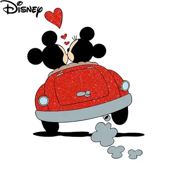 Mickey ir Minnie Automobilių Metalo Pjovimo Miršta Disney Animacinių filmų Scrapbooking Kortelės Albumą Mirti Įspaudas Pjovimo Šablonu Popieriaus Amatai