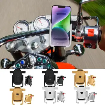 Motociklas Telefono Laikiklis Lengvai Montuojama Dviračių Mobiliųjų Telefonų Turėtojas, 360 Laipsnių Sukimosi Motociklo Mobiliojo Telefono Laikiklį Lengvai Reguliuojamas 