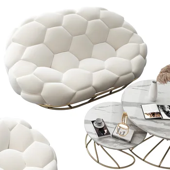 Nordic light luxury kūrybos mažos sofos minimalistinės šiuolaikinio interneto įžymybė nagų salonas, drabužių parduotuvė