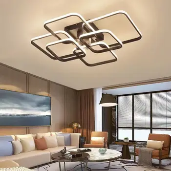 Paprasta, madingas ir šiuolaikiškas derinys tyrimas, miegamasis, gyvenamasis kambarys lempos, asmeninės kūrybos aikštėje LED lubų šviestuvas