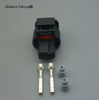 Shhworldsea 2 Pin 1,2 mm, Automatinis Veleno Solenoid Valve Plug Auto Vandeniui Kabelio Jungtis, Skirta VW Audi 872-857-561