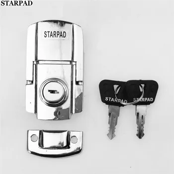STARPAD Motociklo kamieno užraktas Balta electric car lock Motociklo, automobilio bagažo skyriaus rakinimo padengti Triratis ATV Pertvarkyti Užraktas Accessories