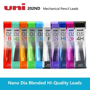 Uni 202ND Nano Dia Sumaišytas Hi-kokybė 0.3/0.5/0.7/0.9 mm, Mechaninė, pieštukų šerdelės, 1 vnt