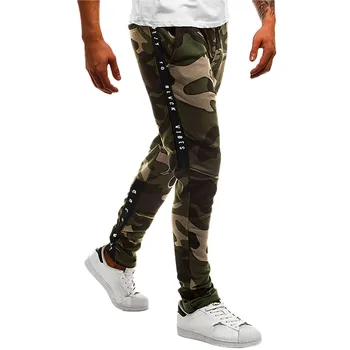 Vyriškos Kelnės Taktinis karo Sweatpants Krovinių Drabužių Žmogus, Kamufliažinės Kelnės Atsitiktinis Jogger Mens Bėgiojant Prakaitas Camo Streetwear