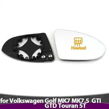 Į kairę ir Dešinę Pusę, Šildomas Veidrodis Stiklas, LH, RH Objektyvo Pakeitimas Volkswagen VW Golf 7 MK7 / MK7.5 GTI GRNT 2012-21 Touran 5T