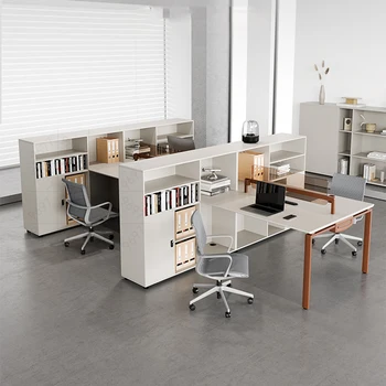 Šiuolaikinės Kompiuterinės Biuro Stalas Idėjų Stalčių, Minimalistinio Studija Mados Medinis Stalas Stalai Stovi Muebles De Oficina Baldai